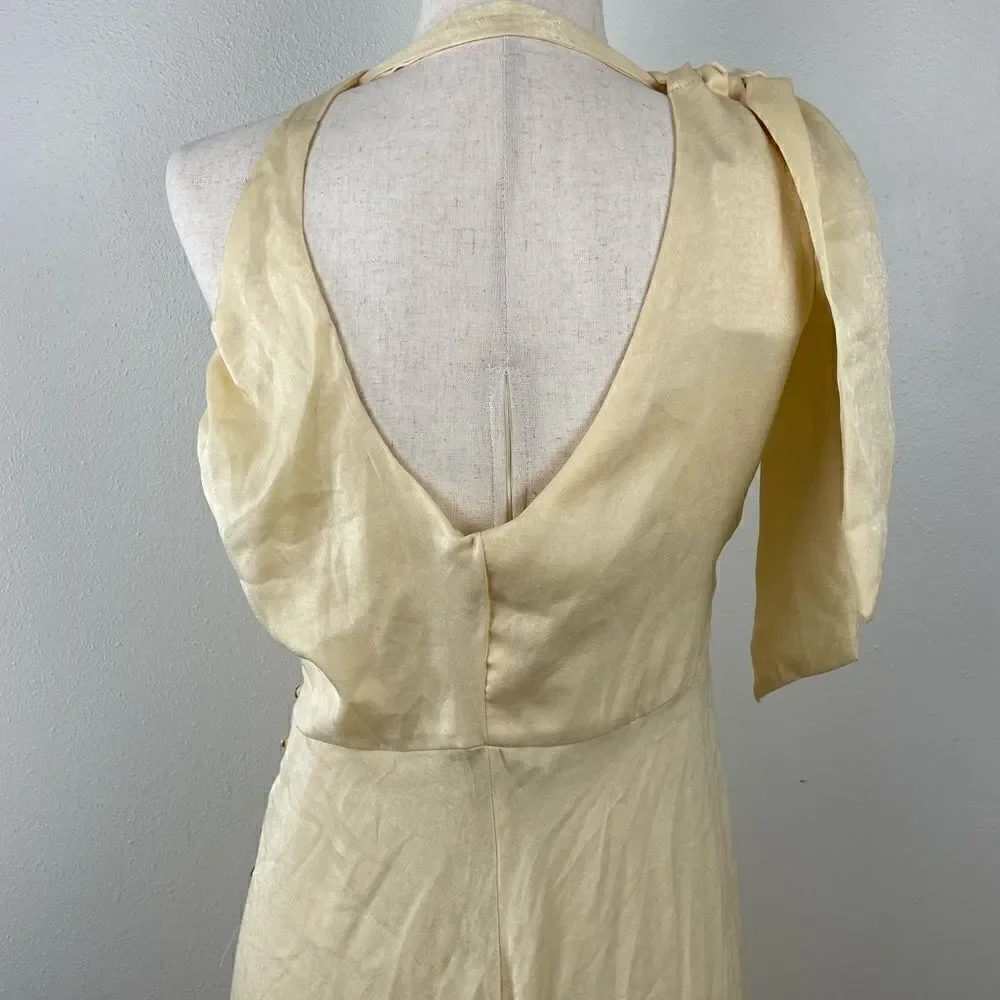 NWT Free People Champagne Maxi Dress Size M